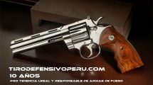 TIRO DEFENSIVO PERU - 10 AÑOS