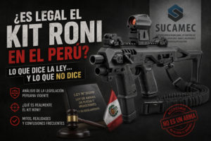 ¿Es legal el Kit RONI en el Perú? Lo que dice la ley… y lo que no dice.